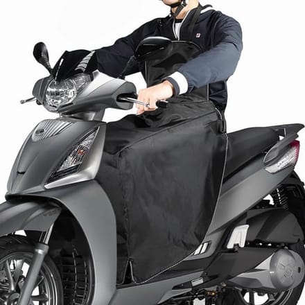 Zylo® Scooter Deken - Beenkleed - Waterdicht - Winddicht - 150x70x3cm - Zwart