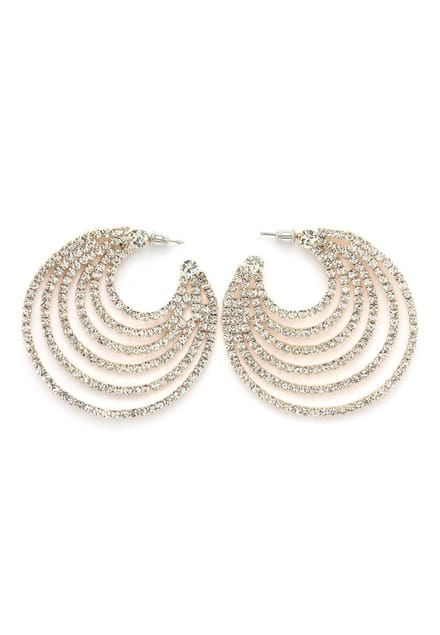 AVANT-GARDE PARIS Oorbellen - Chic - Modeaccessoire - Goudkleurig - Uniek Design - Elegante Curved Silhouette