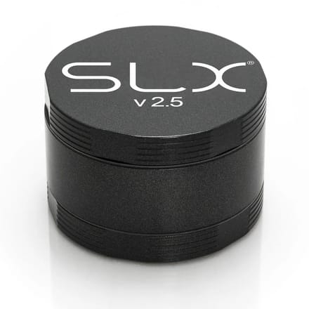 SLX Grinder Aluminium Non Sticky 62 mm, Black