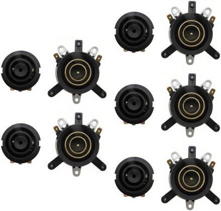 Waterkoker Connector Set - Thermostaat Onderdeel - Water Verwarmen - Functioneel Ontwerp - 5 Sets - Zoals Afgebeeld