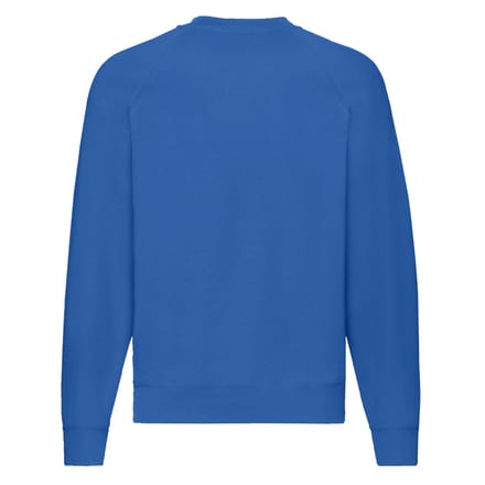Fruit of the Loom Heren Klassiek Raglan Sweatshirt (Koningsblauw)