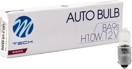 M-Tech - H10W 12V 10W - Basic - Helder - 10 stuks