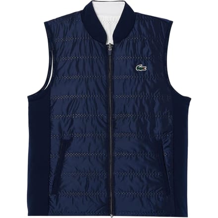 Lacoste Dames/Dames Gewatteerd Slim Gilet (Marine)