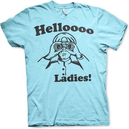 Hybris Hallo dames! T-shirt Skyblue