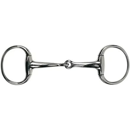 Olijfbit voor paarden HorseGuard EggButt bit