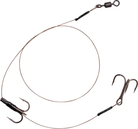 Spro Heavy Duty Baitfish Rig 7 x 7 - 35 cm - twee dreggen - haakmaat 2