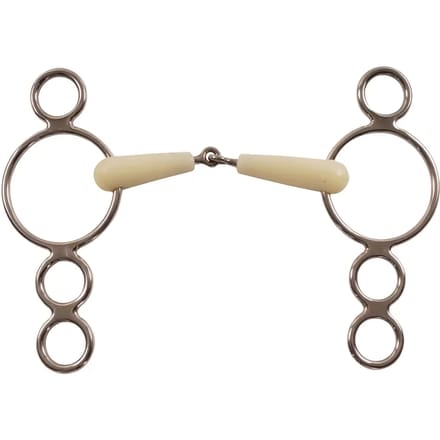 Mors met 4 ringen voor paard Happy Mouth HM