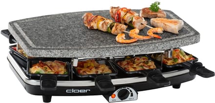 Cloer steen-/raclettegrill