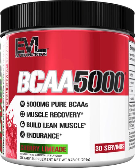 EVL Nutrition Flavored BCAA 5000 (30 serv) Cherry Limeade - Aminozuren - BCAA