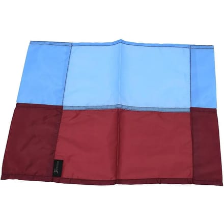 Precision Training - cornervlag - Bordeaux/blauw - polyester - 43x28 centimeter