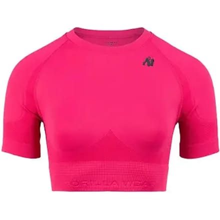 Gorilla Wear Whitney Seamless Crop Top - Roze - M/L