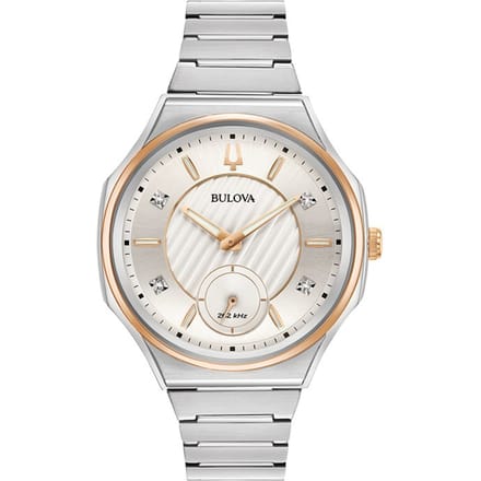BULOVA 98P182 - Horloge - RVS - Zilverkleurig - 40 mm
