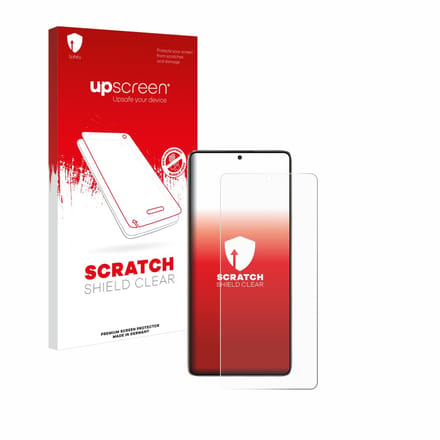 upscreen - Screenprotector voor Xiaomi Poco F6 - Folie Beschermfolie transparant