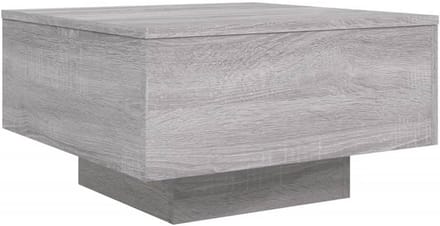 Moderne Salontafel 55x55x31cm Naturel Hout