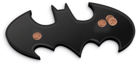 DC Comics - Bat Logo Coin Tray