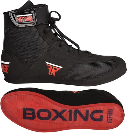 FISTRAGE LOW TOP Boksschoenen - Zwart / Rood - 38