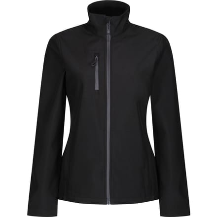Regatta Dames/Dames Eerlijk Gemaakt Gerecycleerd Full Zip Fleece (Zwart)