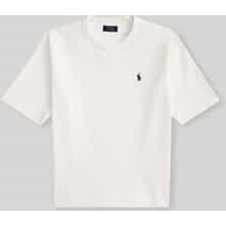 Regular fit T-shirt van puur katoen