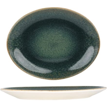 Bonna Serveerschaal - Ore Mar - Porselein - 31x24 cm - set van 2