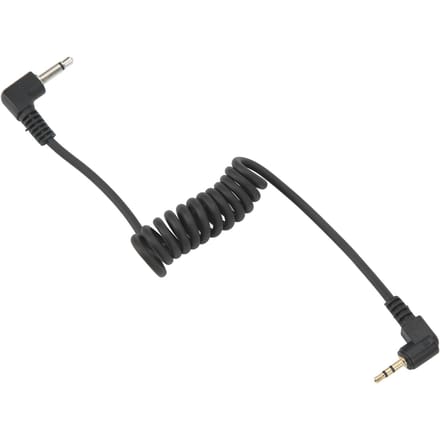 Cordon de déclenchement pour appareil photo 2,5 mm à 3,5 mm, joint plaqué or, élastique en plastique, déclencheur de flash gray