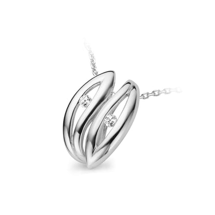 Orphelia Hanger + Ketting Up-Down Zirconium ZH-4657