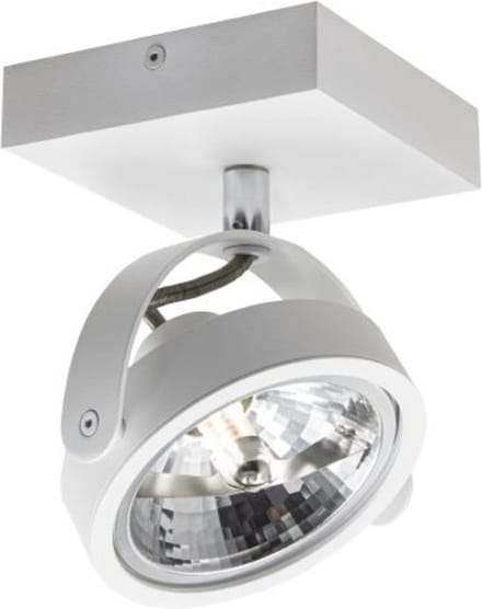 Artdelight - Spot Wajer 1 lichts wit