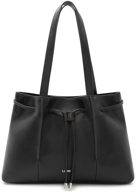 L.CREDI shopper schoudertas Rahmi Shopper Black zwart