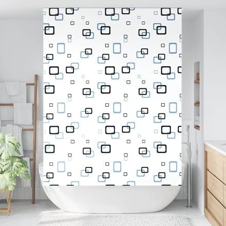vidaXL - Doucherolgordijn - 160x240 - cm - stofbreedte - 156 - cm