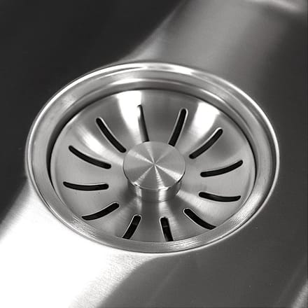 Lorreine 17R Luxe spoelbak RVS