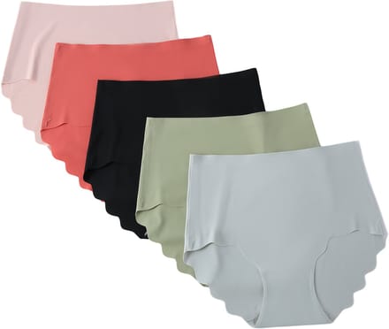 Emilie collection - ondergoed - slip - set van 5 - naadloos & onzichtbaar - medium