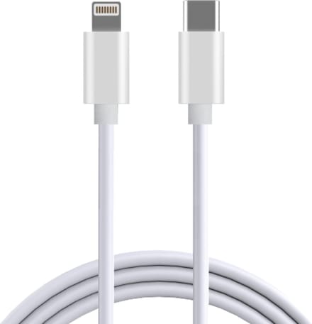 USB-C naar Lightning Kabel - USB-C Lightning Kabel - Wit - 1 meter