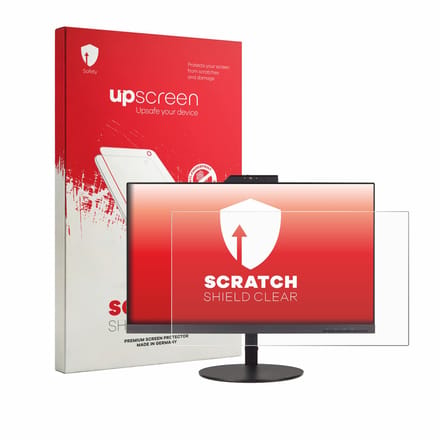 upscreen - Screenprotector voor Lenovo ThinkVision T24V-10 23.8" - Folie Beschermfolie transparant