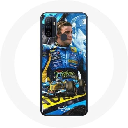 Oppo A53 Case Formule 1 Fernando Alonso F1 wereldkampioen