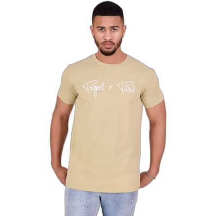 T-shirt Project X Paris Logo basic broderie