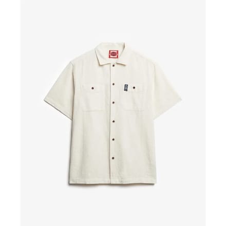 Textured short-sleeve shirt Superdry The Merchant Store