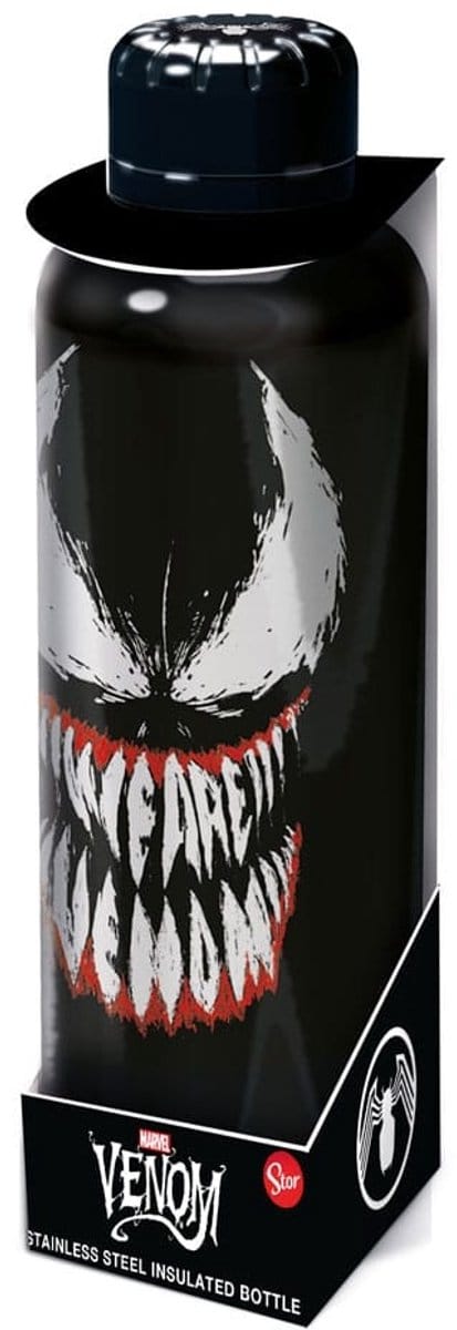 Stor Venom Water Bottle Face Kitchen- and Tableware