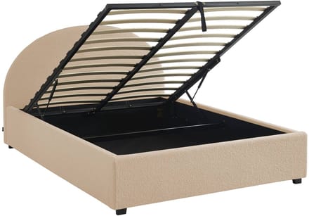 sweeek - Bed met lattenbodem en hoofdeinde, b 206 x d 153,5 x h 102cm