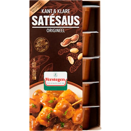 Satésaus kant & klaar 5-pack