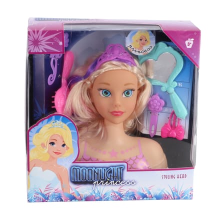 Moonlight kapkop zeemeermin prinses 18 cm met accessoires speelgoed.