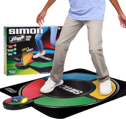 Simon Jump Game Mat – Elektronische Springmat met Licht & Geluid – Actief Geheugenspel