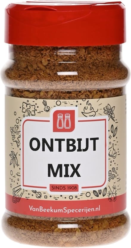 Van Beekum Specerijen - Ontbijt Mix - Strooibus 140 Gram