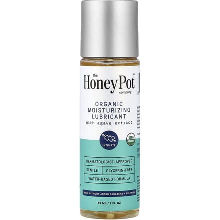 Lubrifiant Hydratant Biologique à l'Extrait d'Agave, 2 fl oz (59 ml)