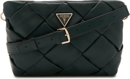 GUESS Schoudertas Zaina Top Zip Crossbody Bag Forest Donkergroen