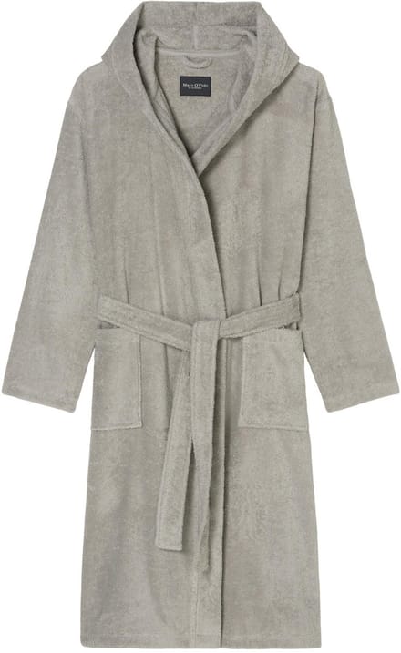 Marc O'Polo Timeless Men Badjas Grijs - S