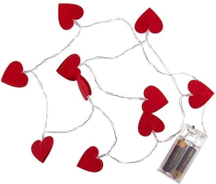 New Age Devi - "10-LED-Lampen-Hart-Slinger: Verlicht Jouw Huis!"