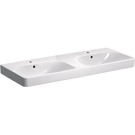 Geberit Smyle Square double washbasin 120 cm 500.223.01.1