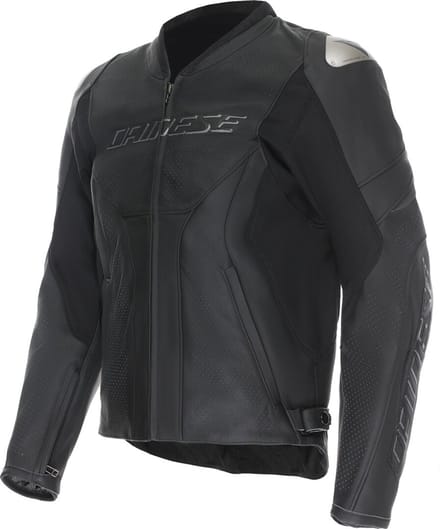 Dainese Racing 5 S26 geperforeerde motorleren jas -