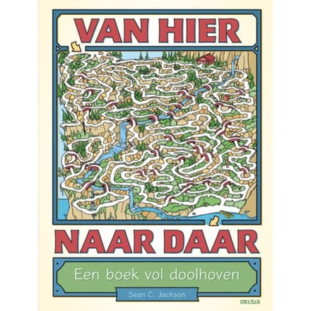 Van Hier Naar Daar - Een Boek Vol Doolhoven - Sean-C. JACKSON