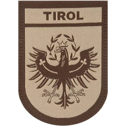 Rubberen badge Clawgear Tirol Shield
