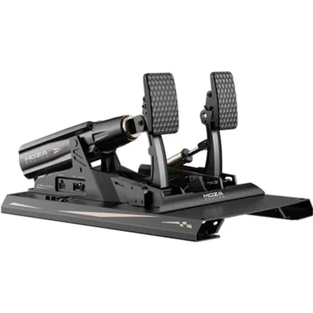 Moza Racing mBooster Actieve Sim‑Race Pedalen Set met CRP2 Throttle – Programmeerbare Force‑Feedback voor PC Sim Racing